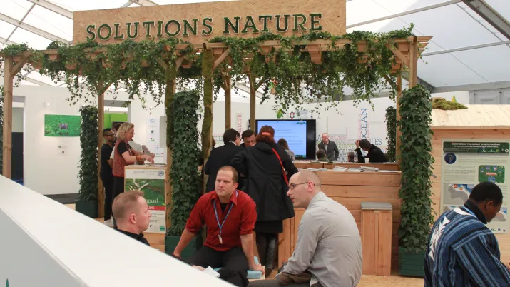 Le pavillon SOLUTIONS NATURE à la COP21