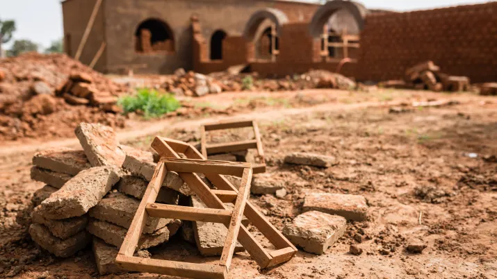 matériau voute nubienne Senegal