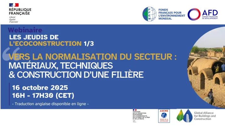 Les jeudis de l'écoconstruction webinaire 1