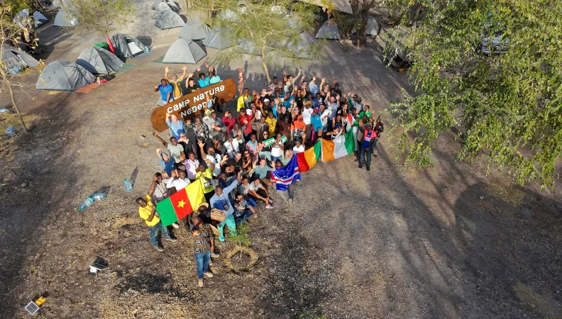 Photo de groupe Nebeday camp