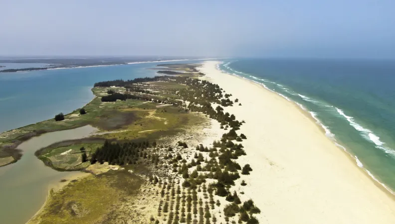 Paysage Saint Louis Langu de Barbarie © Maxence Page, Conservatoire du littoral, 2023