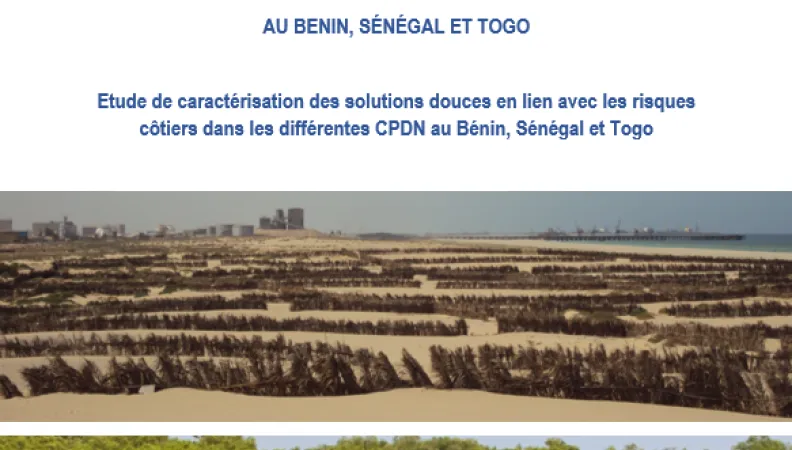 Des solutions douces en lien avec les risques côtiers