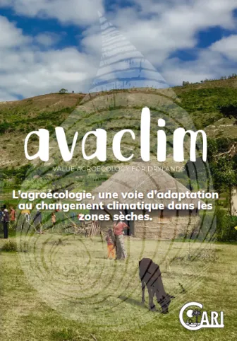 Plaquette de présentation du projet Avaclim 